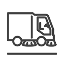 Airport runway sweeper